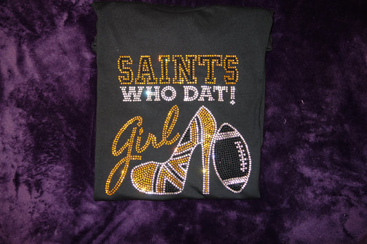 SAINTS  WHO DAT GIRL